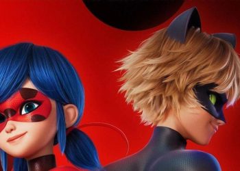 Miraculous Ladybug and Cat Noir Poster Cropped