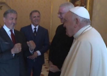 Stallone, Papa Francesco