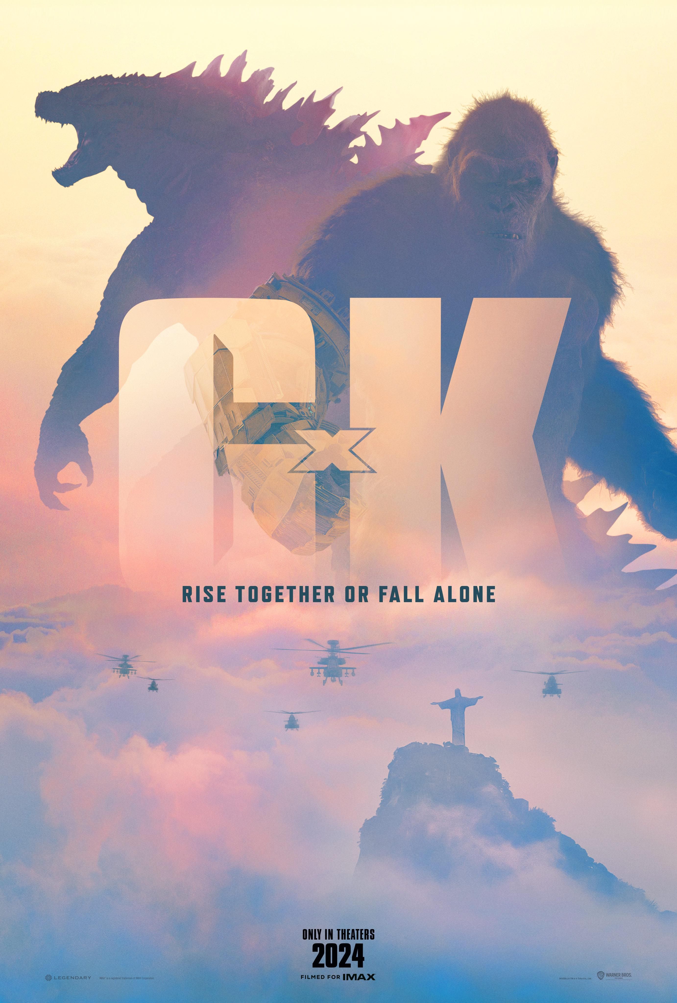 Godzilla X Kong Le Nouvel Empire Nouvelle affiche de film