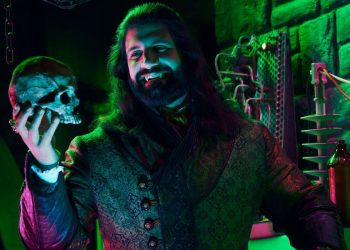 Kayvan Novak in What We Do in the Shadows Season 6 photoshoot