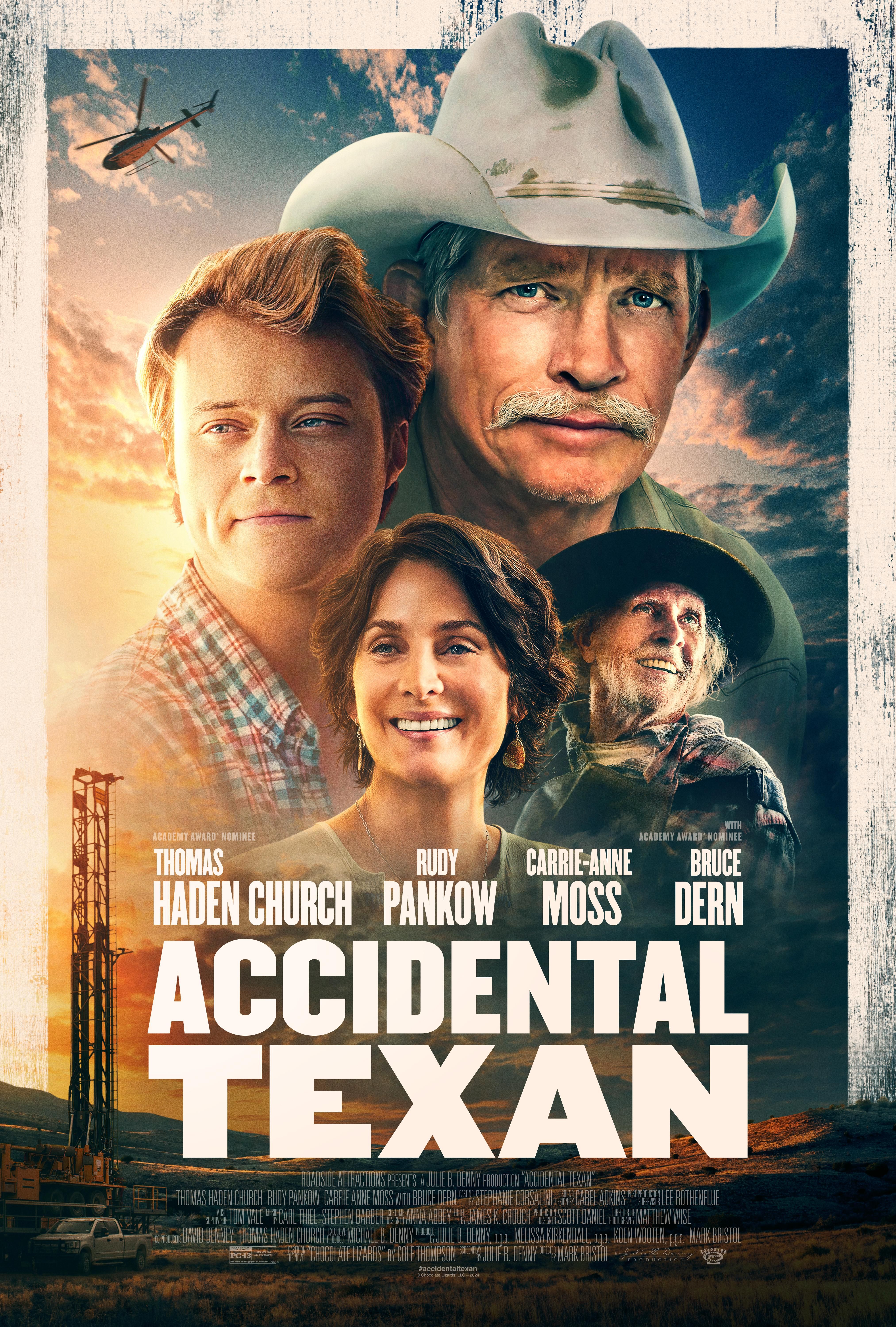 Affiche de film texan accidentel