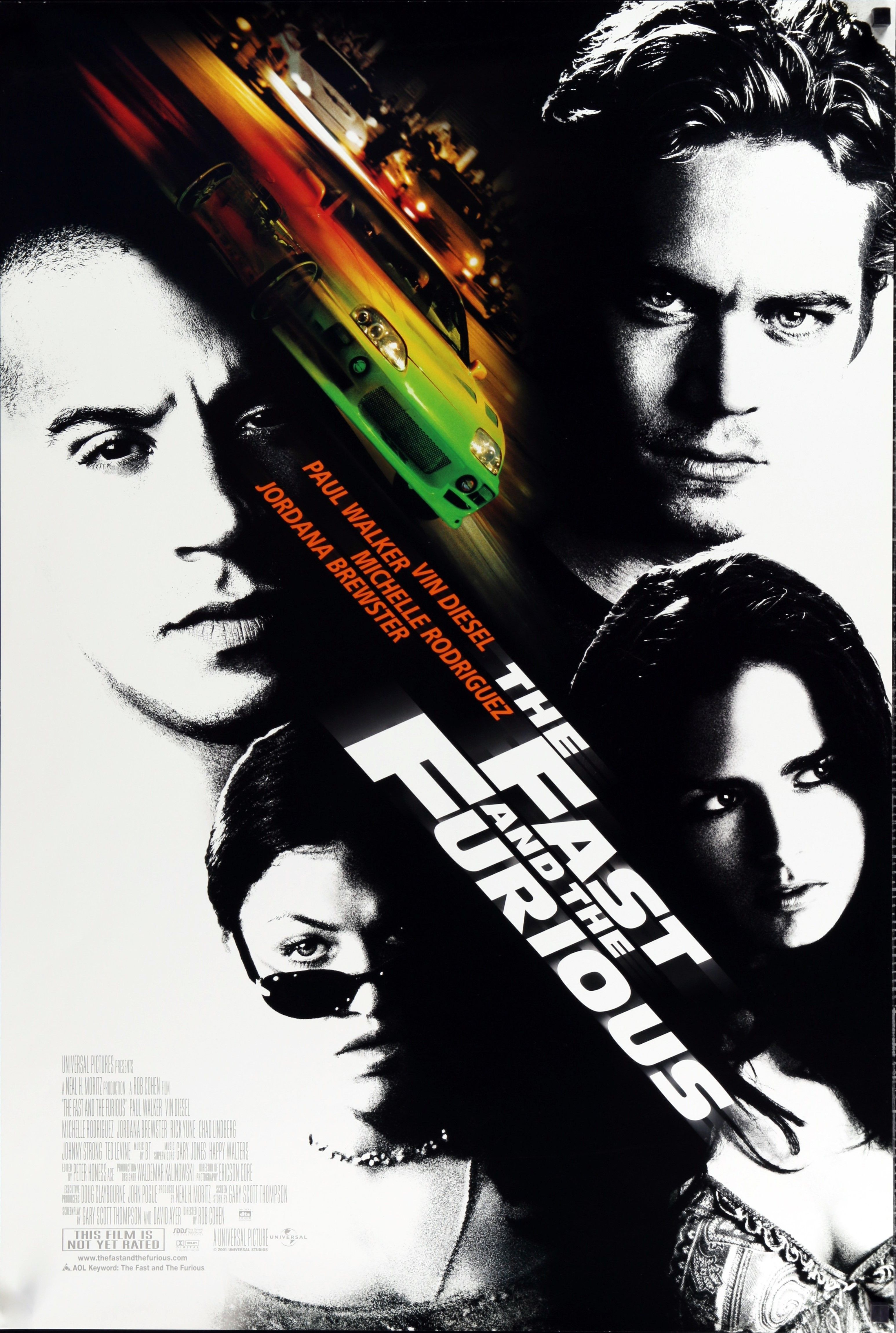 L'affiche du film Fast and Furious