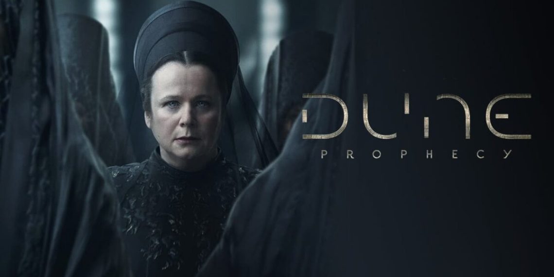 Dune : Prophecy, l'affiche officielle de la série préquelle de la saga cinématographique à succès